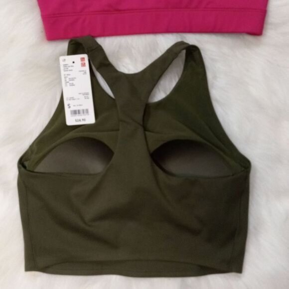 Nike / Uni Qlo Sports Bra Bundle Size S - Picture 6 of 11